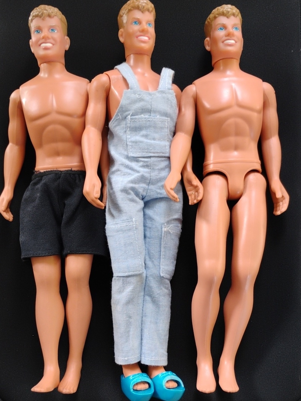 Vintage 1990 Hasbro NKOTB Joey McIntyre Doll Lot - 3 Pack
